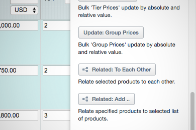 Link Related/Cross-Sell Products to Each Other mass action